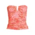 Women's Plus Size SlenderSuit U-Wire Bandeau Tankini Top, Front