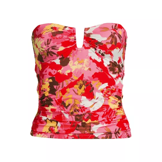 Women's SlenderSuit U-Wire Bandeau Tankini Top - primary