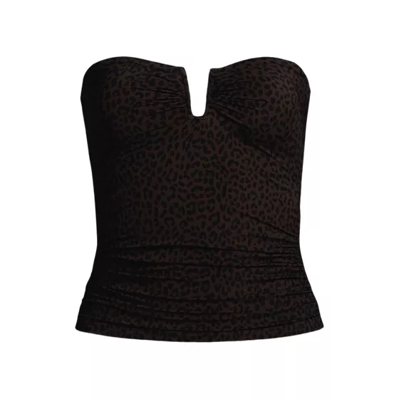 Women's SlenderSuit U-Wire Bandeau Tankini Top - primary