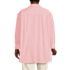 Women's Plus Size Poplin Oversized Button Down Shirt, Back
