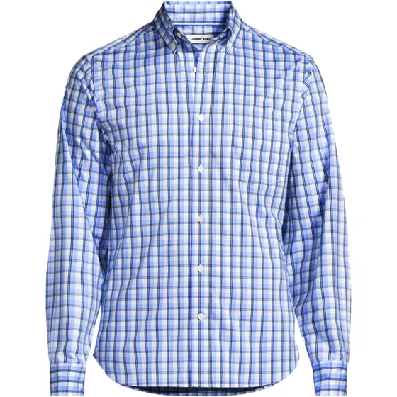Men's Big and Tall Long Sleeve Travel Kit Shirt - primary