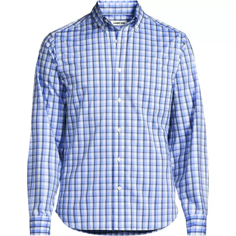 Men's Big Long Sleeve Travel Kit Shirt, Front
