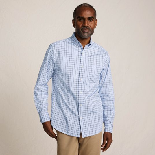 blue and white mens dress shirt Eight-X | Designer Dress Shirts