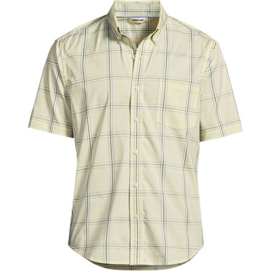 lands end big and tall dress shirts Lands' End Big & Tall Traditional Fit Solid No Iron Supima Pinpoint Straight Collar Dress Shirt