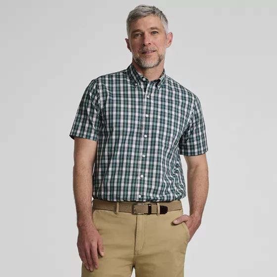 Men's Tall Short Sleeve Travel Kit Shirt - primary