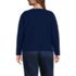 Women's Plus Size Blend Scallop Edge Fitted Cardigan Sweater - Set Top, Back