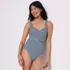 Women's SlenderSuit Belted Sweetheart One Piece, alternative image