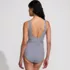 Women's SlenderSuit Belted Sweetheart One Piece, Back
