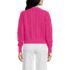 Women's Drifter Aran Cable Relaxed Crew Neck Cardigan Sweater, Back