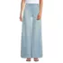 Women's Soft Denim High Rise Mariner Panel Extra Wide Leg Pants, Front