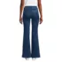 Women's Adaptive Lycra High Rise Pull On Flare Jeans, Back