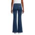 Women's Adaptive Lycra High Rise Pull On Flare Jeans, Back