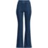 Women's Adaptive Lycra High Rise Pull On Flare Jeans, Front