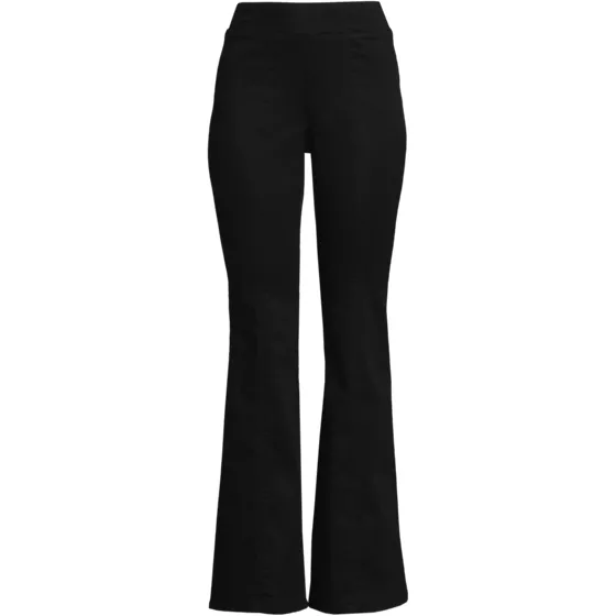 Women's Adaptive Lycra High Rise Pull On Flare Jeans - primary