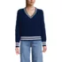 Women's Drifter Cable Vneck Sweater, Front