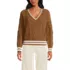 Women's Drifter Cable Vneck Sweater, Front