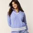 Women's Drifter Cable Vneck Sweater, alternative image