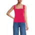 Women's Square Neck Tank Sweater - Set Top, Front
