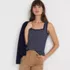 Women's Square Neck Tank Sweater - Set Top, alternative image