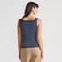 Women's Square Neck Tank Sweater - Set Top, Back