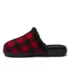 Kids Fuzzy Lined Plaid Indoor Outdoor Slippers, alternative image