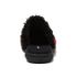 Kids Fuzzy Lined Plaid Indoor Outdoor Slippers, alternative image