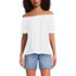 Women's Cotton Voile Pintuck Trim Blouse, alternative image