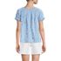 Women's Cotton Voile Pintuck Trim Blouse, Back