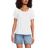 Women's Cotton Voile Pintuck Trim Blouse, Front