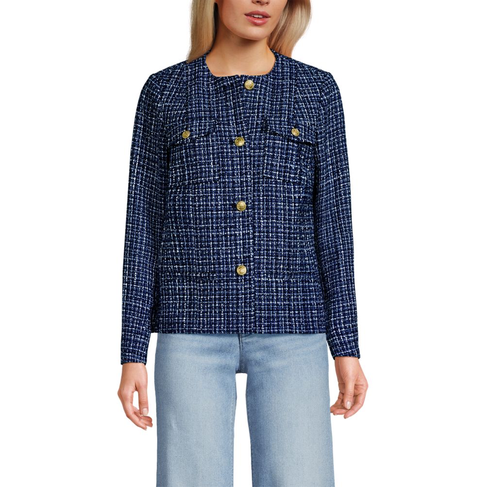 ジャケット・アウター blue palang TWEED BOLD JACKET NEW】BUTTON TWEED JACKET – BLUE×PALANG(ブルーパラン)