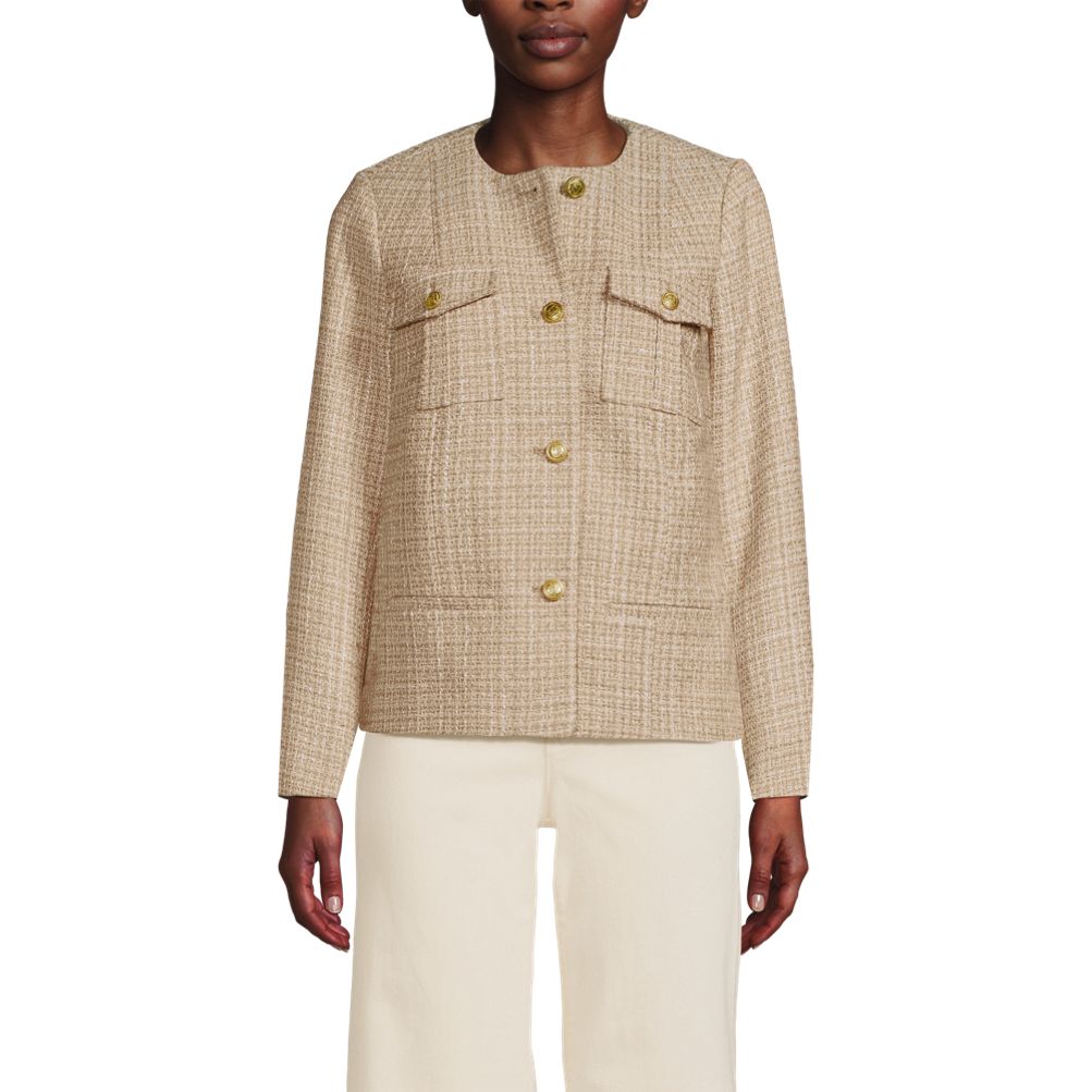 Women's Tweed Jacket | Lands' End
