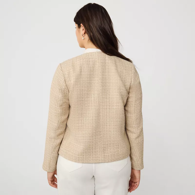 Women's Tweed Jacket, Back