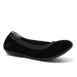 School Uniform Women's Comfort Slip On Velvet Ballet Flats, alternative image