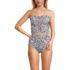 Womens Ruched Halter Midkini Top, alternative image