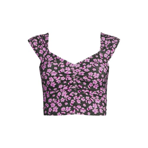 Women's Ruched Cap Sleeve Midkini Top - image 4