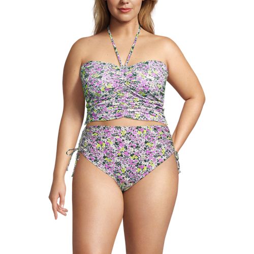 Womens Ruched Halter Midkini Top - image 5