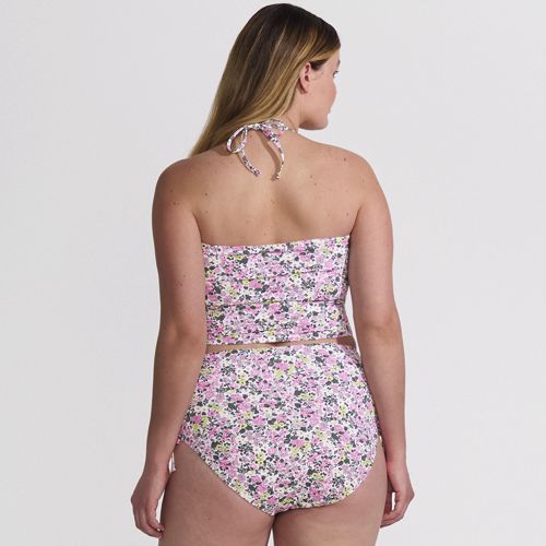 Womens Ruched Halter Midkini Top - image 2