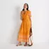 Women's Tiered Cotton Poplin Eyelet Maxi Dress, alternative image