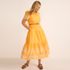 Women's Plus Size Tiered Cotton Poplin Eyelet Maxi Dress, alternative image