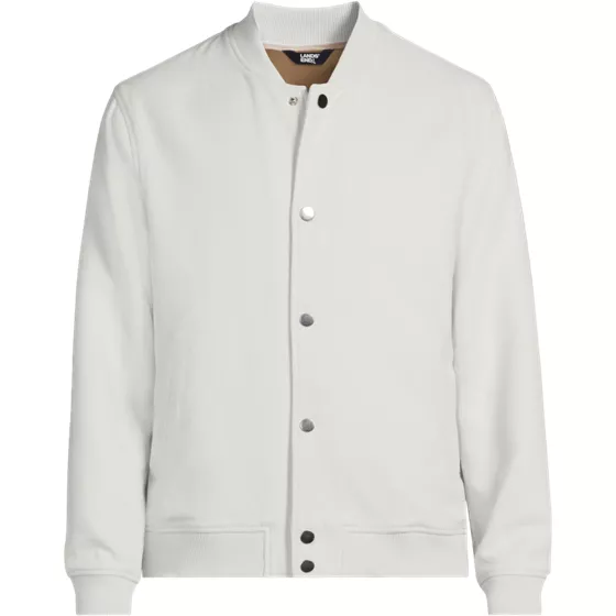 Men's Bonded Twill Varsity Jacket - primary