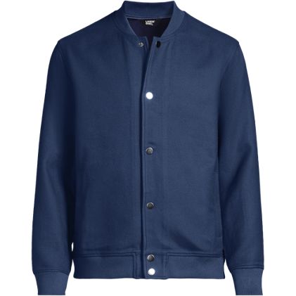 Men's Bonded Twill Varsity Jacket - image 3