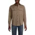 Men's Tall Sun Washed Overshirt, Front
