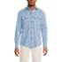 Men's Sun Washed Overshirt, Front