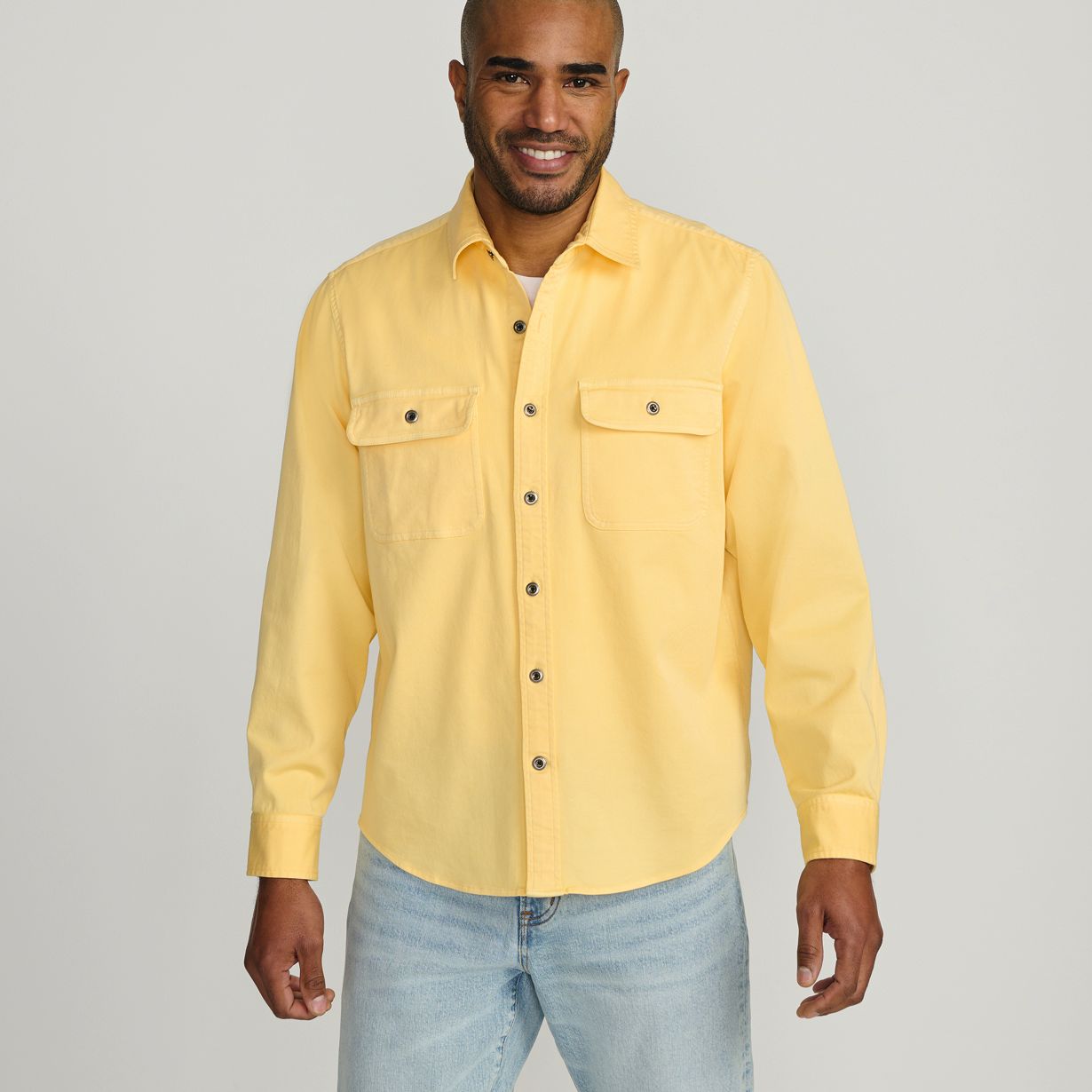 Men's Sun Washed Overshirt