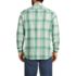 Men's Big Lightweight Coastal Flannel Shirt, Back