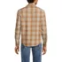 Men's Lightweight Coastal Flannel Shirt, Back