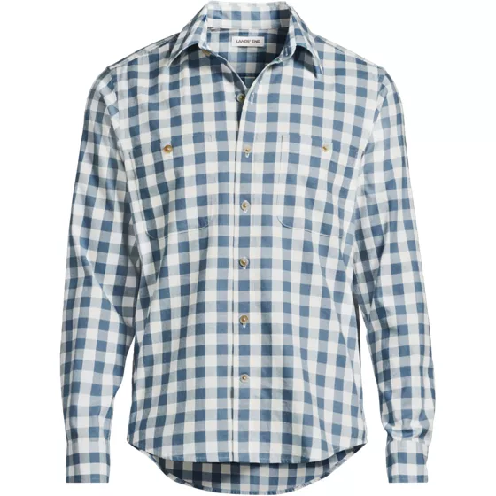 Men's Lightweight Coastal Flannel Shirt - primary