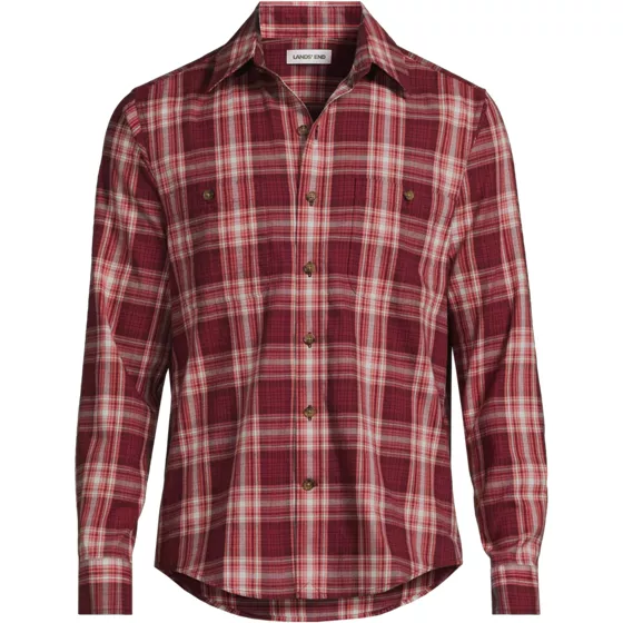 Men's Lightweight Coastal Flannel Shirt - primary