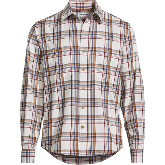 Men's Lightweight Coastal Flannel Shirt - primary