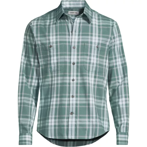 Men's Lightweight Coastal Flannel Shirt - primary